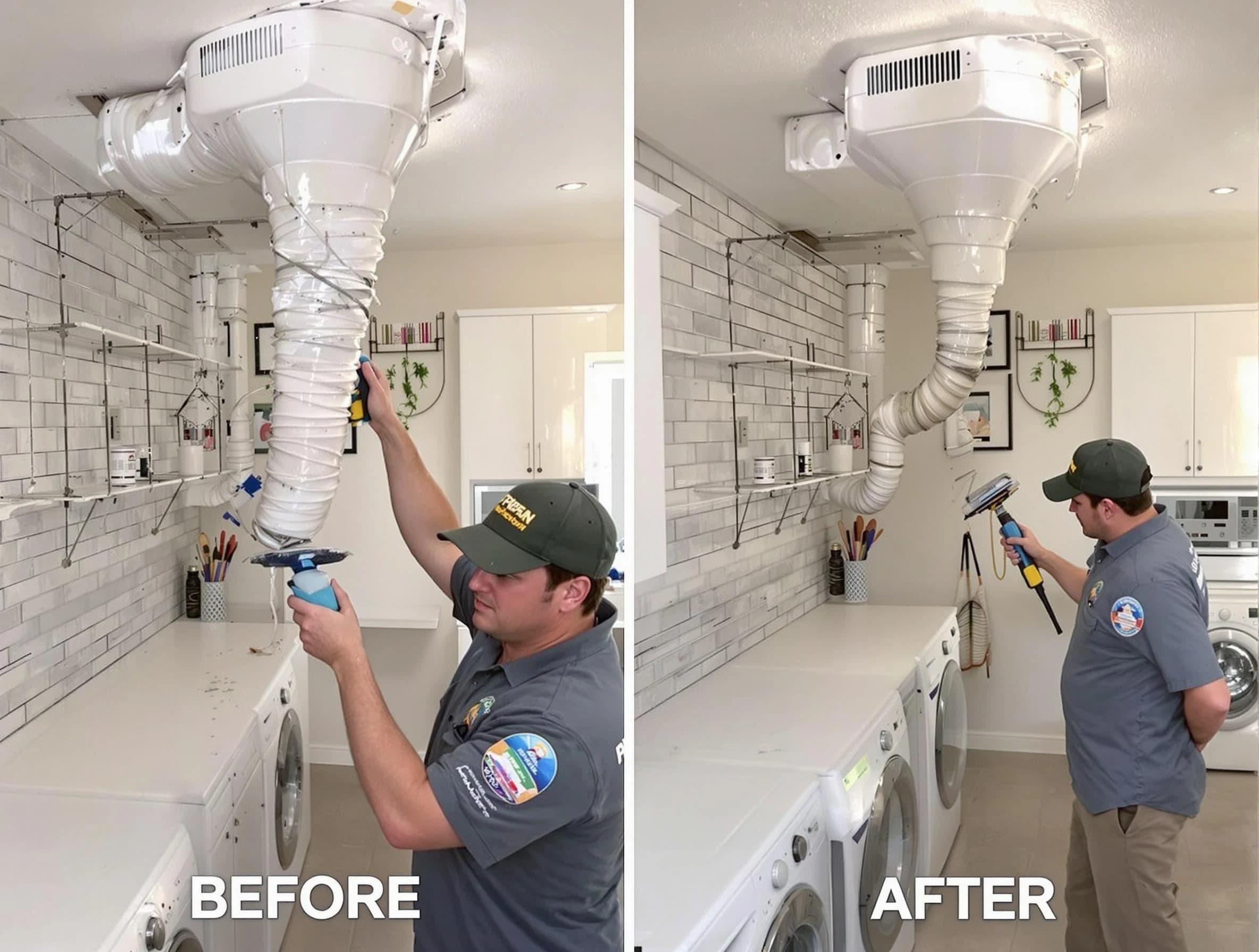 Professional dryer exhaust vent cleaning by Tecumseh Dryer Vent Cleaning in Tecumseh