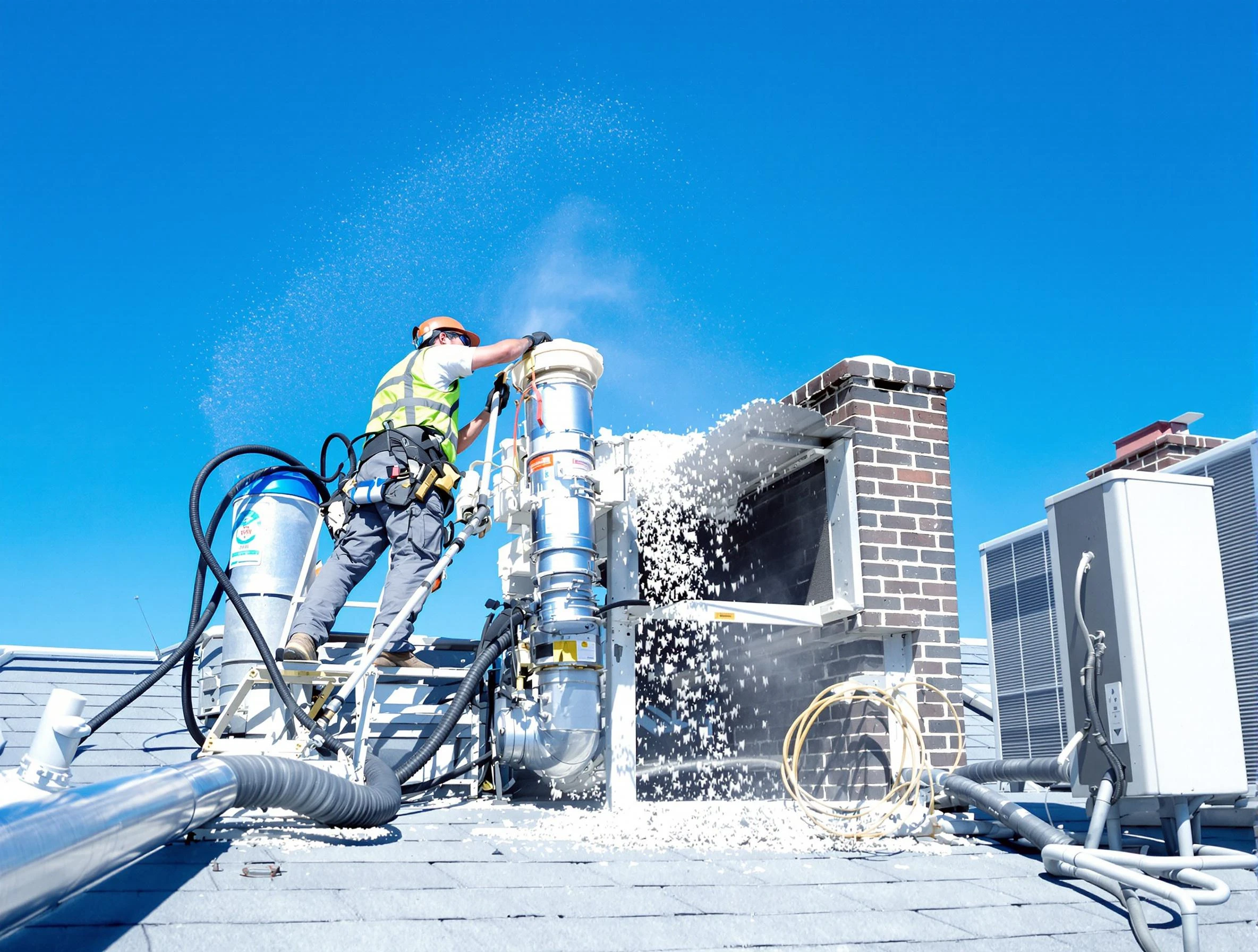 Expert roof dryer vent cleaning by Tecumseh Dryer Vent Cleaning in Tecumseh