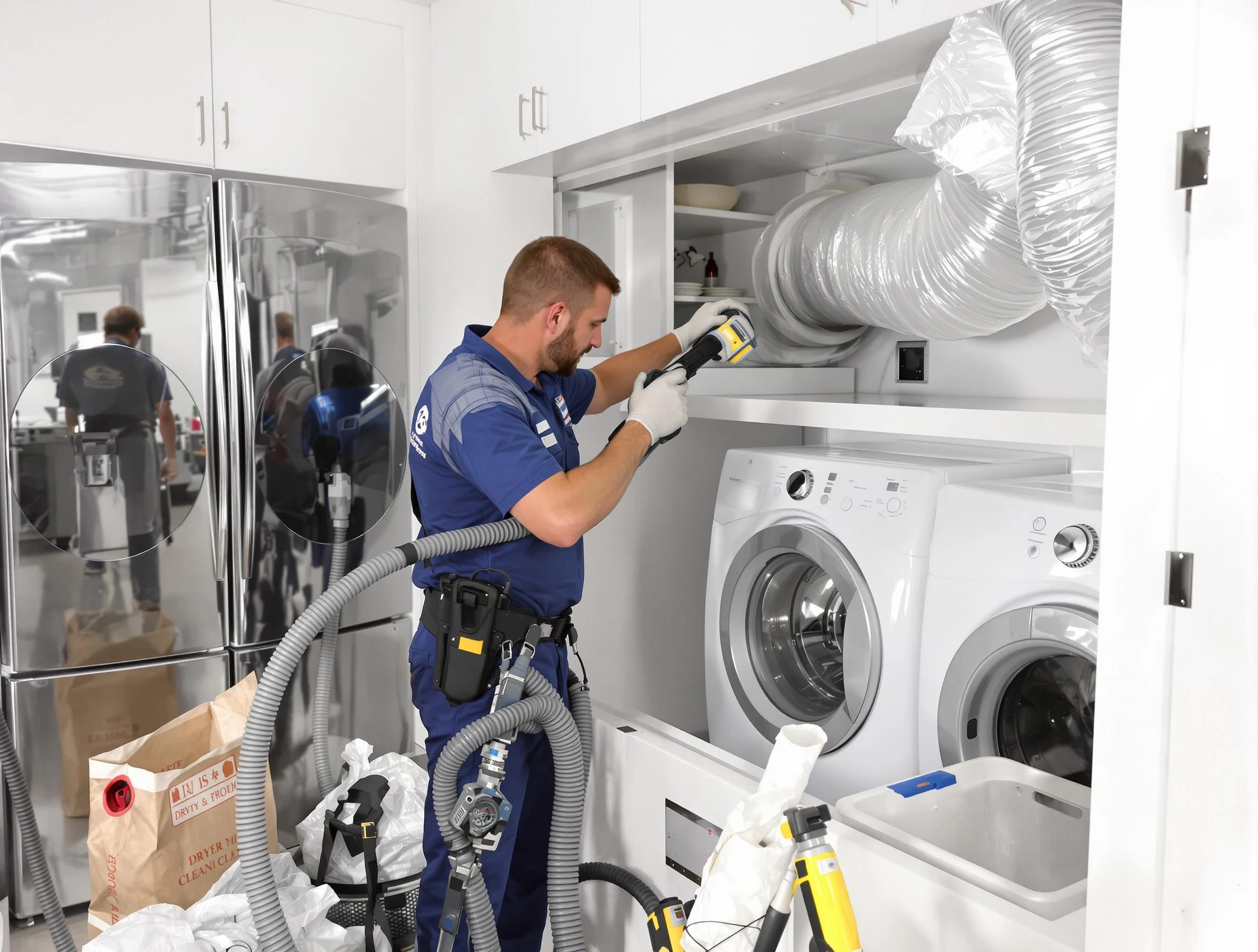 Professional duct cleaning by Tecumseh Dryer Vent Cleaning in Tecumseh