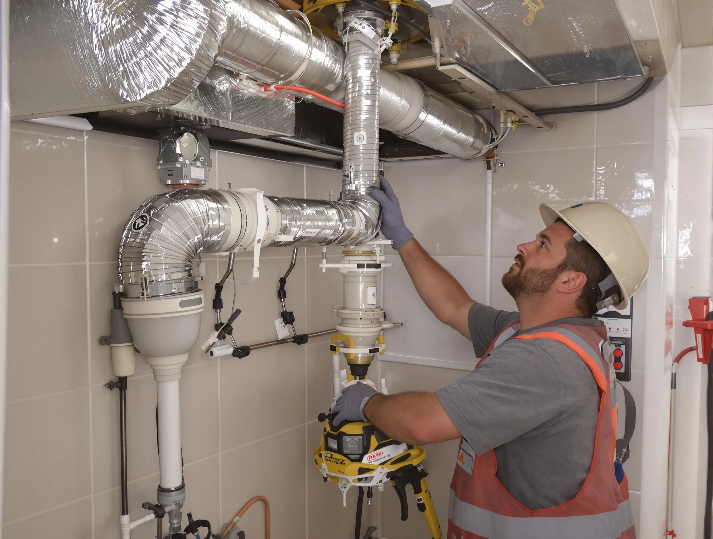 Tecumseh Dryer Vent Cleaning expert performing professional dryer vent repair and installation in Tecumseh