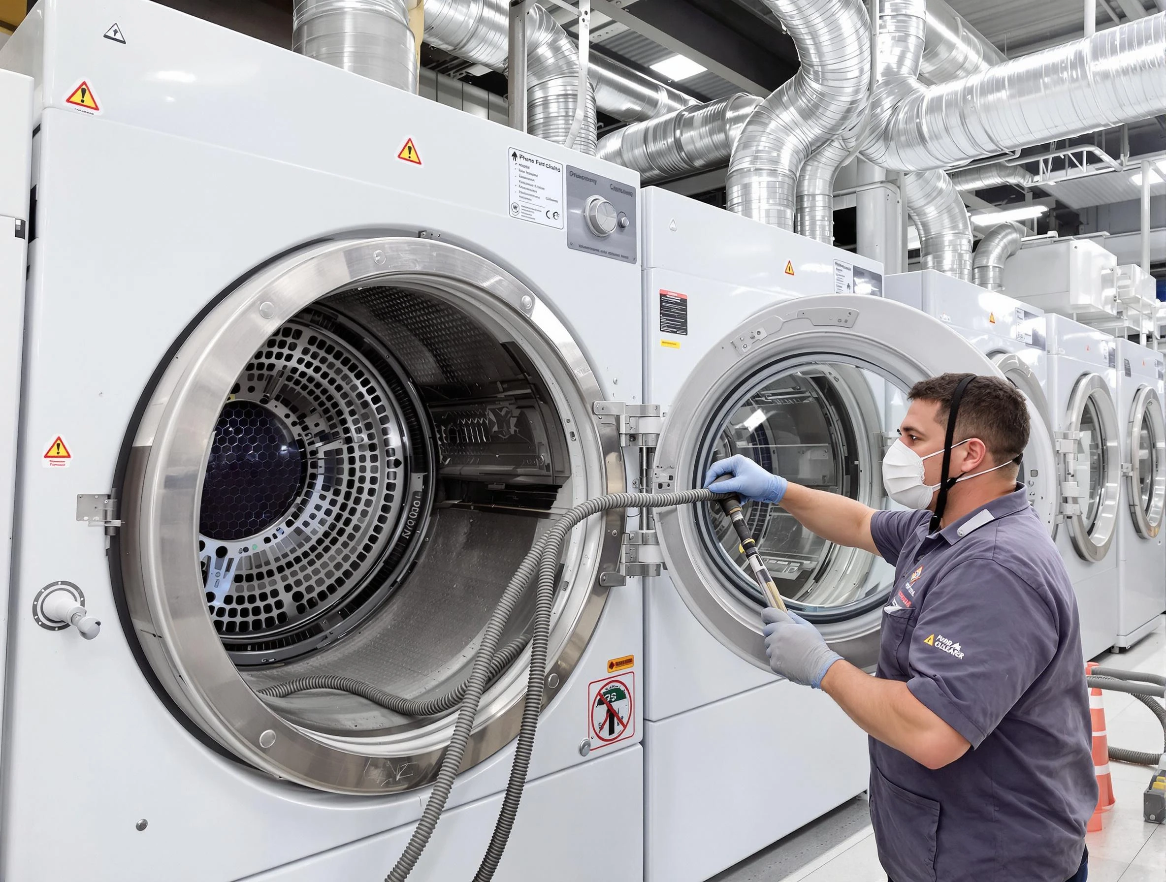 Industrial-grade dryer vent cleaning by Tecumseh Dryer Vent Cleaning in Tecumseh